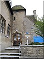 Entrance to the school