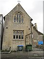 Wheelie bins at the front