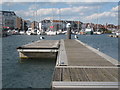 TQ6402 : Pontoon at Sovereign Harbour Marina by Oast House Archive