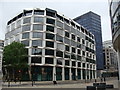 Office block near Moorgate Underground station