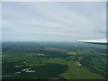 East Devon : Aerial View of Airfield, Woodlands & Dunkeswell