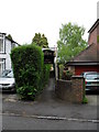 Path from High Elms Road to High Street Downe