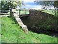 Bridge over the river Laver