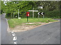 Small Traffic Island festooned by Furniture, Hyden Cross