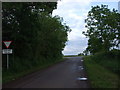 Junction of the single-track road to Farnborough and the A423