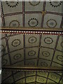 ST8211 : Church of the Holy Rood, Shillingstone: ceiling by Basher Eyre
