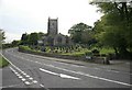 Davidstow church by the main road