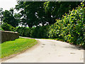 Minor road to the A422 from Steane Park, Bradley