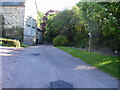 Footpath by the church, Gittisham