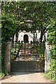 Holcombe Burnell: churchyard entrance