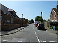 Looking from Worlds End Lane into Beech Road