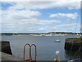 The mouth of Tayport Harbour