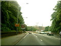 Approaching the Nottingham Ring Road