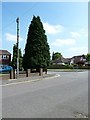 Approaching the junction of Homesdale Road and Buckingham Close