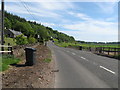 NO3250 : Looking back on the A926 at Craigton in Angus by James Denham