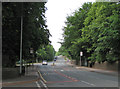 Manchester Road north out of Cheadle