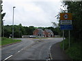 Abermule village sign