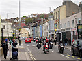 TQ8109 : Motorbikes on Queen's Road by Oast House Archive