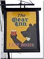 Sign for the Bear Inn, Wiveliscombe