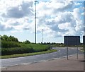 J0303 : Roundabout at Junction 16 of the M1 by Eric Jones