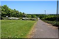 Cycle track and footpath through Campbell Park