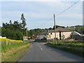 Road heading in to Bridgefoot in Angus.