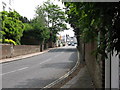 East along the B2118 in Hurstpierpoint