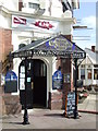 Entrance to the Grand Victorian Hotel