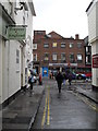 Approaching the junction of Butchers Row and New Canal