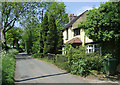 Shutt Green Lane north-west of Brewood, Staffordshire