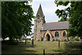 SK3030 : All Saints Church, Findern by Kate Jewell