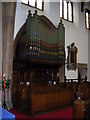 TM3877 : The Organ of St.Marys Church, Halesworth by Geographer