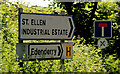 Road signs near Edenderry, Belfast