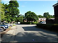 Approaching the junction of Mole Hill and Rosewood Court