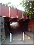 SK5539 : The Midland Railway bridge over Sherwin Road, Lenton by Andrew Abbott