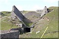 Concrete structure near Suisnish pier, Raasay