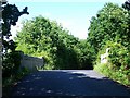 Bridge carrying Rushington Lane over railway