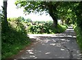 The entrance of Cae Llo Brith Farm