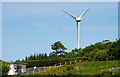 C8434 : Wind turbine, Coleraine by Albert Bridge