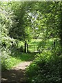 Footpath and stile, Maypole