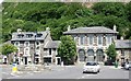 The Town Hall and Royal Madoc Arms on the Square at Tremadog