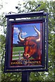 Pub sign for the Bull