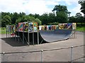 SK5504 : Skateboarding half-pipe, Western Park by David P Howard