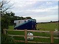 Horse van at Southfields Farm