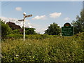 Henstridge: a Somerset signpost on the Dorset border