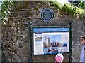 X0498 : Information board and plaque, Lismore Castle, Lios Mor by Mac McCarron