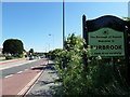 Purbrook boundary with Waterlooville