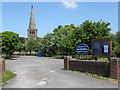 Entrance to St John the Evangelist church, Sandbach Heath