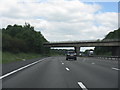 M6 motorway - A51 overbridge near Long Compton Farm