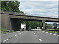 M6 motorway - Hanchurch overbridge